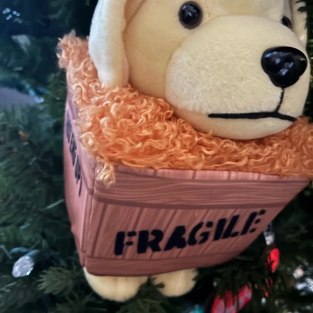 Raising Canes A Christmas Story plush dog - FRAGILE - NEW
